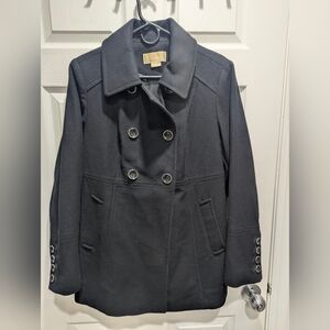 Michael Kors Double-Breasted Women's Peacoat